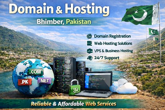 Domain and Hosting Bhimber Pakistan