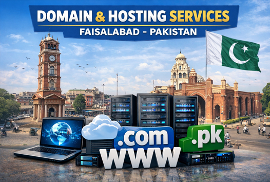 Domain and Hosting Faisalabad Pakistan
