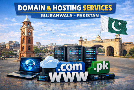 Domain and Hosting Gujranwala Pakistan