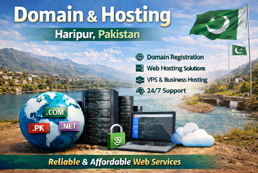Domain and Hosting Haripur Pakistan