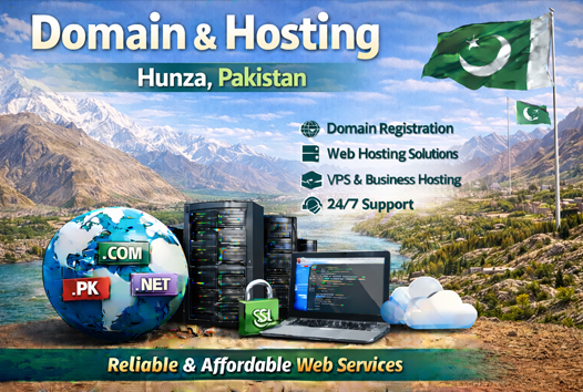 Domain and Hosting Hunza Pakistan