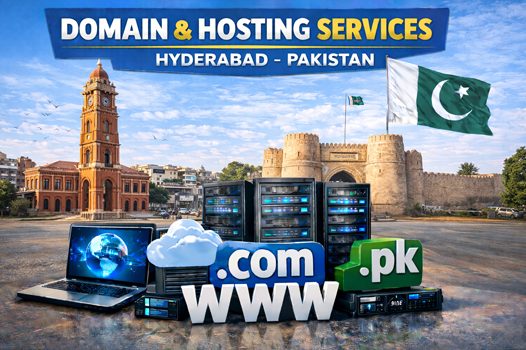 Domain and Hosting Hyderabad Pakistan
