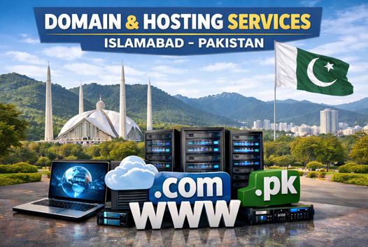 Domain and Hosting Islamabad Pakistan