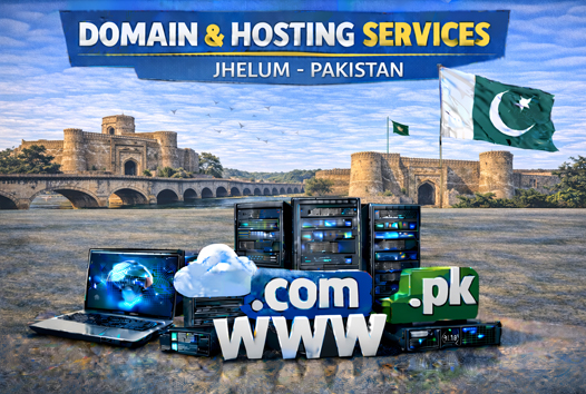 Domain and Hosting Jhelum Pakistan