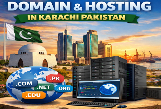 Domain and Hosting Karachi Pakistan