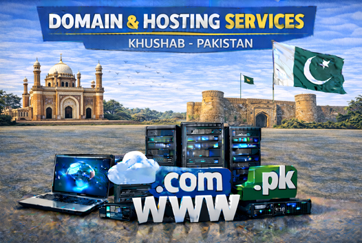 Domain and Hosting Khushab Pakistan