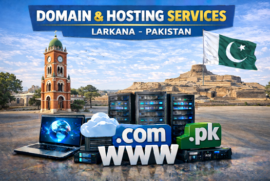 Domain and Hosting Larkana Pakistan