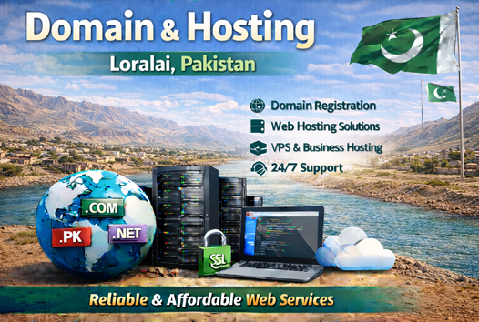 Domain and Hosting Loralai Pakistan