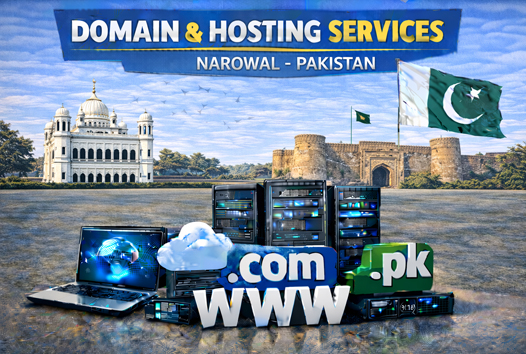 Domain and Hosting Narowal Pakistan