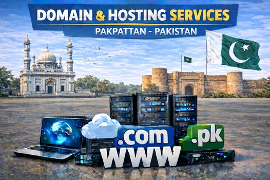 Domain and Hosting Pakpattan Pakistan