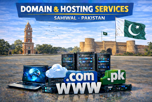 Domain and Hosting Sahiwal Pakistan