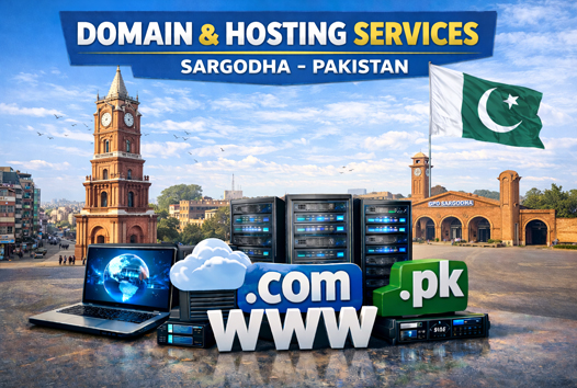 Domain and Hosting Sargodha Pakistan