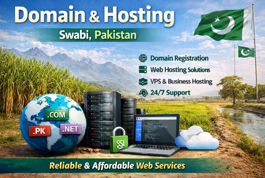 Domain and Hosting Swabi Pakistan