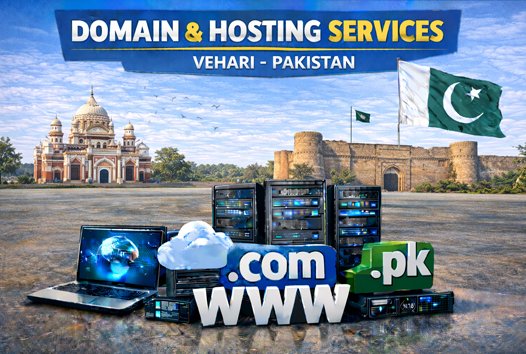 Domain and Hosting Vehari Pakistan